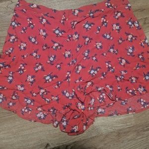 Flowing Floral Shorts